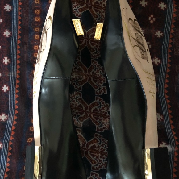 Ted Baker Black Viylette Flats - Picture 5 of 7